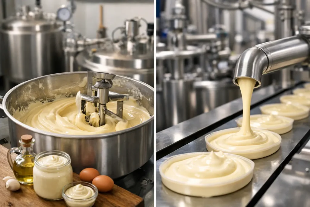 Batch vs Continuous Mayonnaise Processing