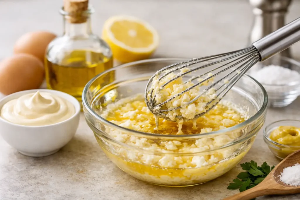 How to Prevent Mayonnaise Breaking