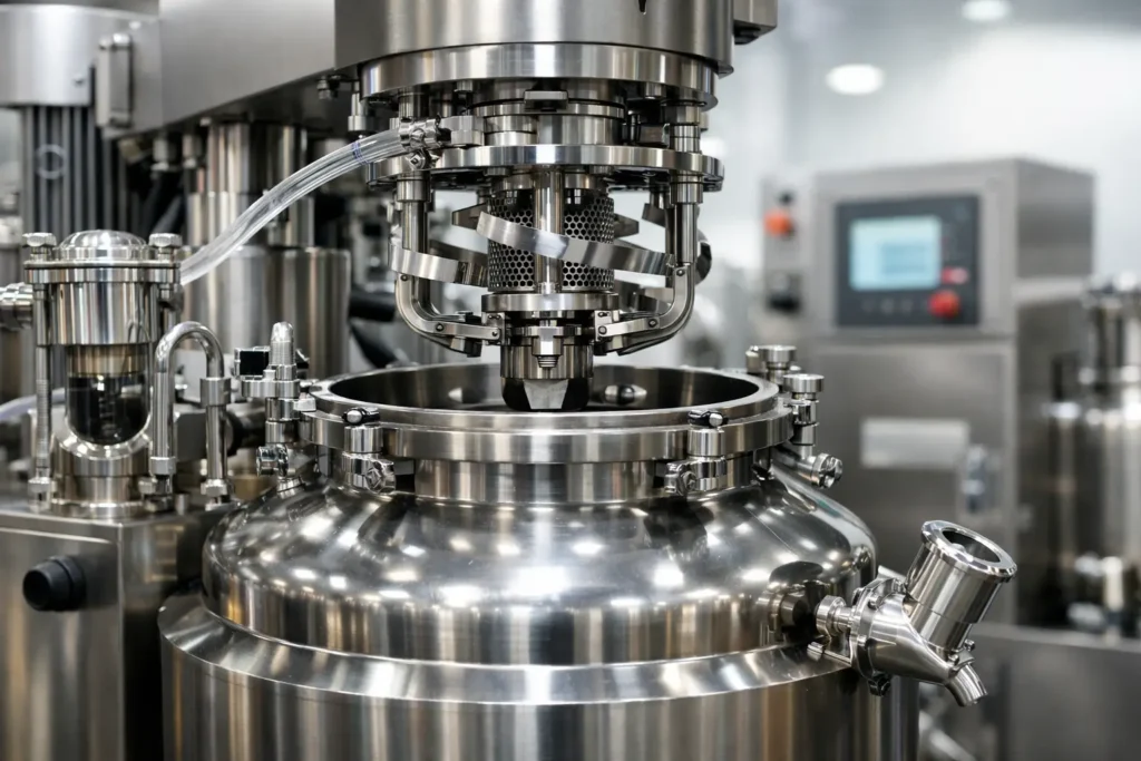Vacuum Emulsifying Mixer Homogenizer Guide