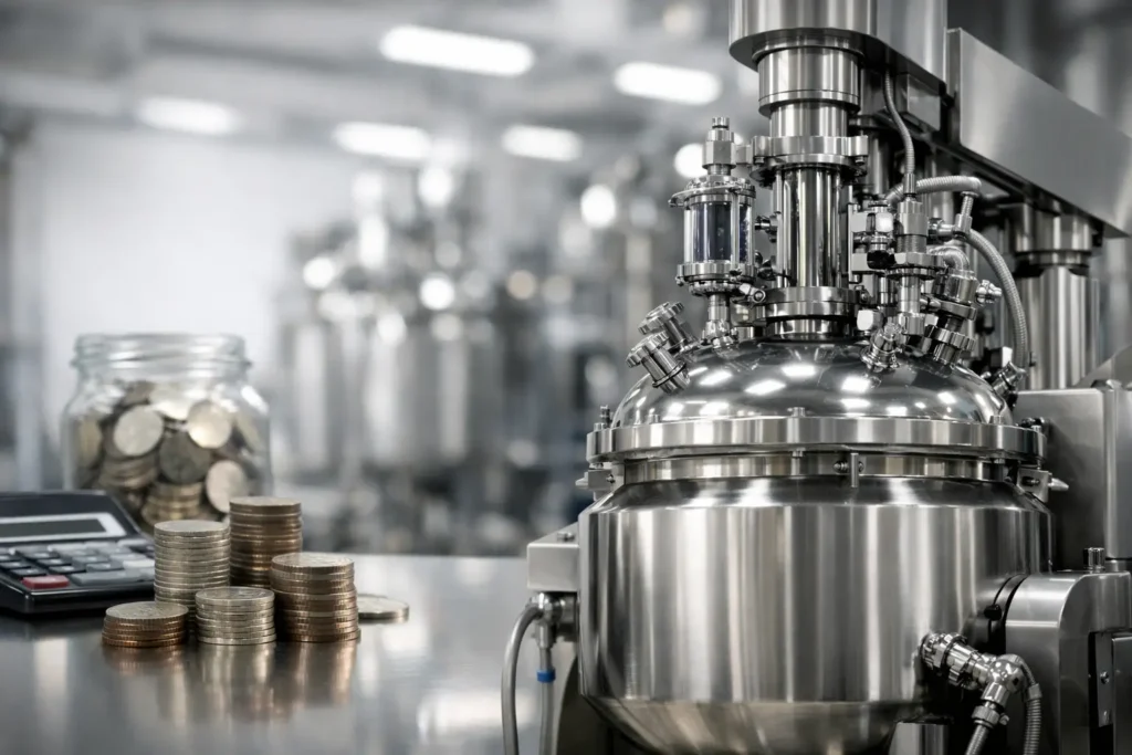 Vacuum Emulsifying Mixer Price: What Sets It