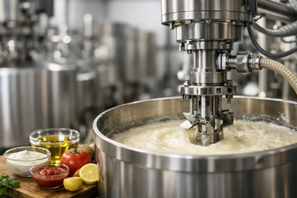 Choosing an Industrial Emulsifier for Food