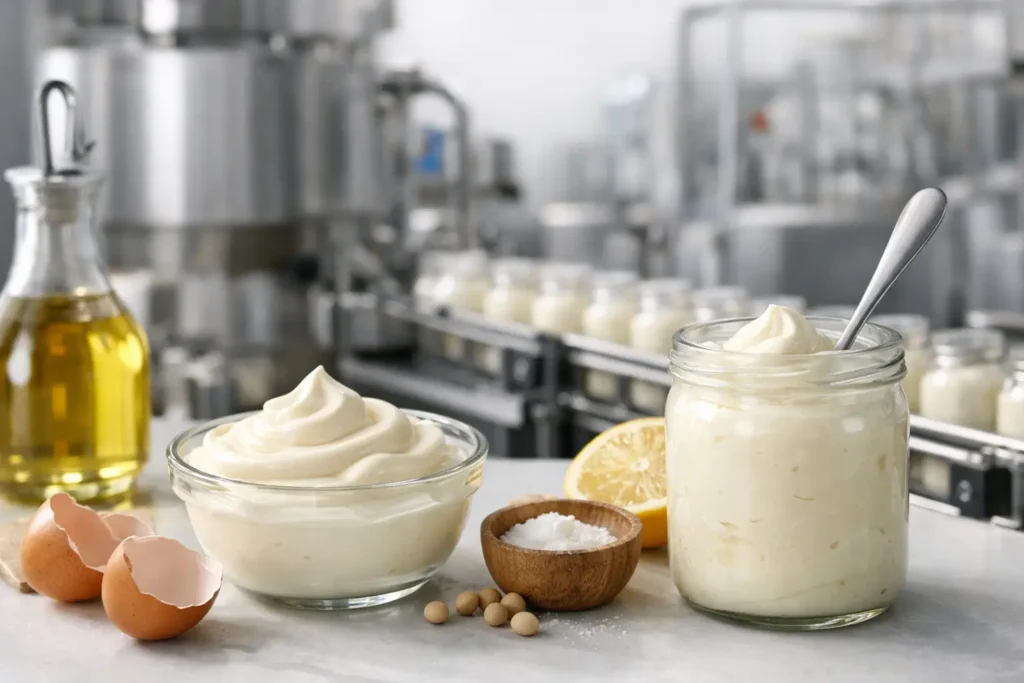 Egg Free Mayonnaise Processing That Scales