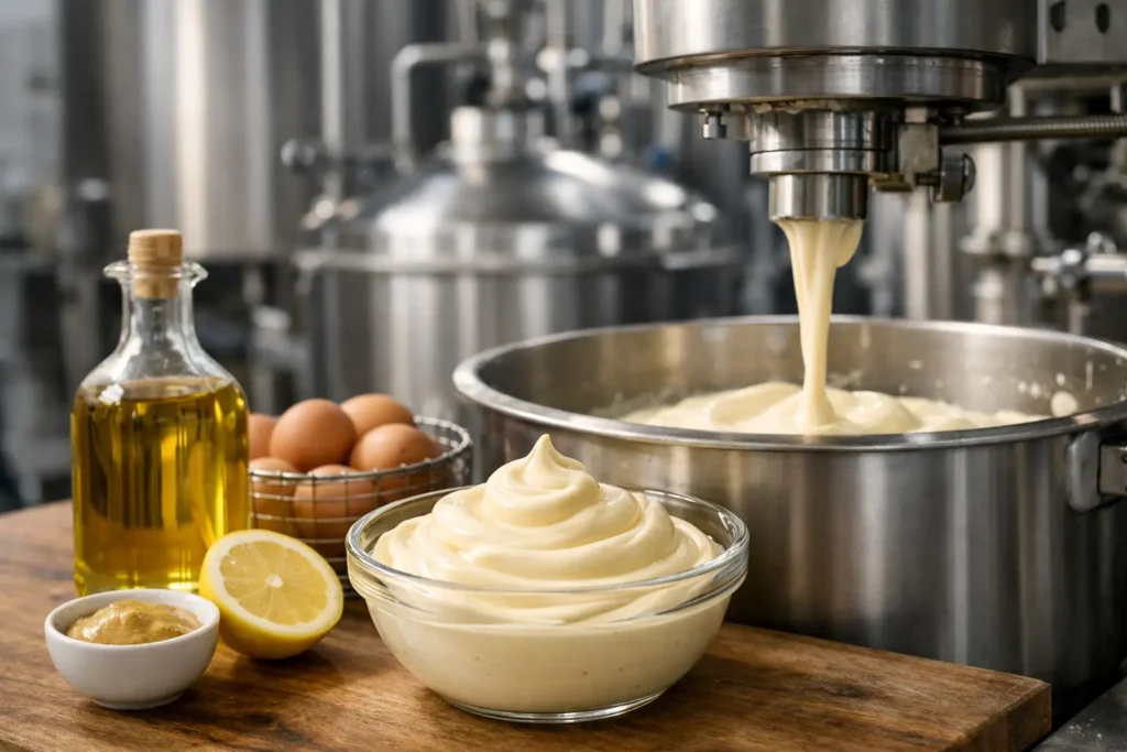 How to Make Stable Mayonnaise at Scale