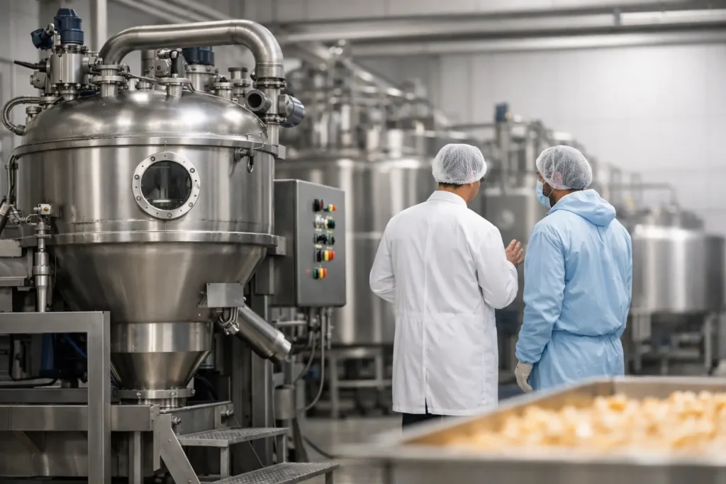 Vacuum Mixer Sizing Guide for Food Plants