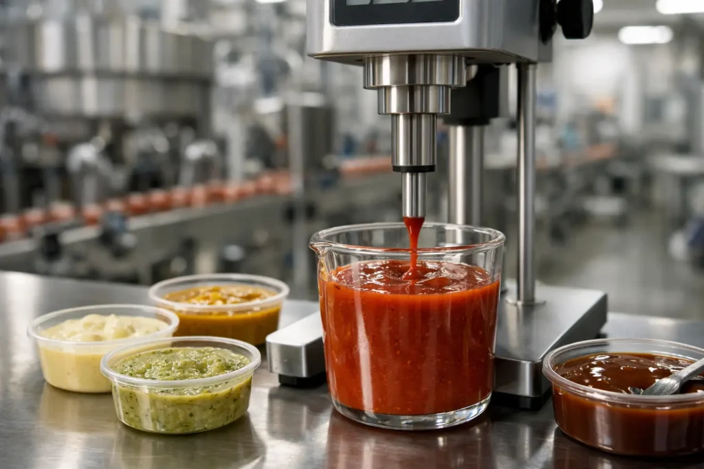 Sauce Viscosity Control Guide for Production