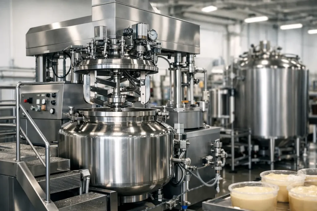 Vacuum Emulsifier Machine Review for Food Plants