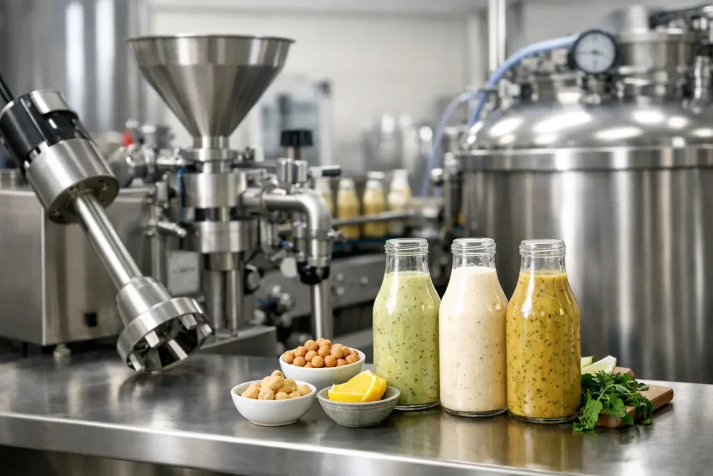 Best Equipment for Vegan Dressings at Scale