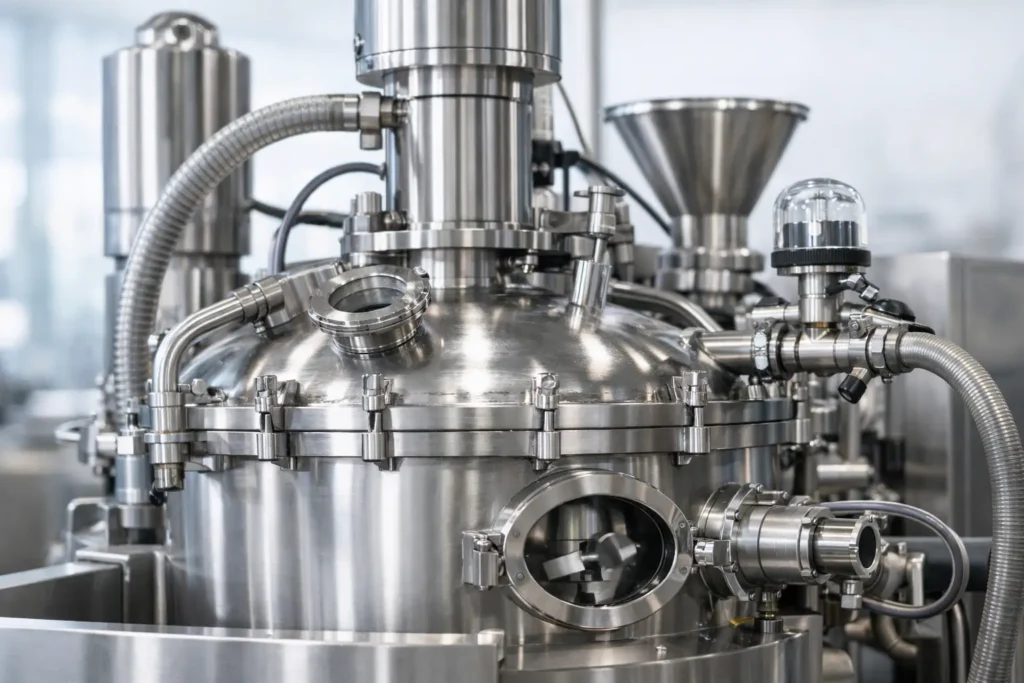 Sanitary Vacuum Mixing System Explained
