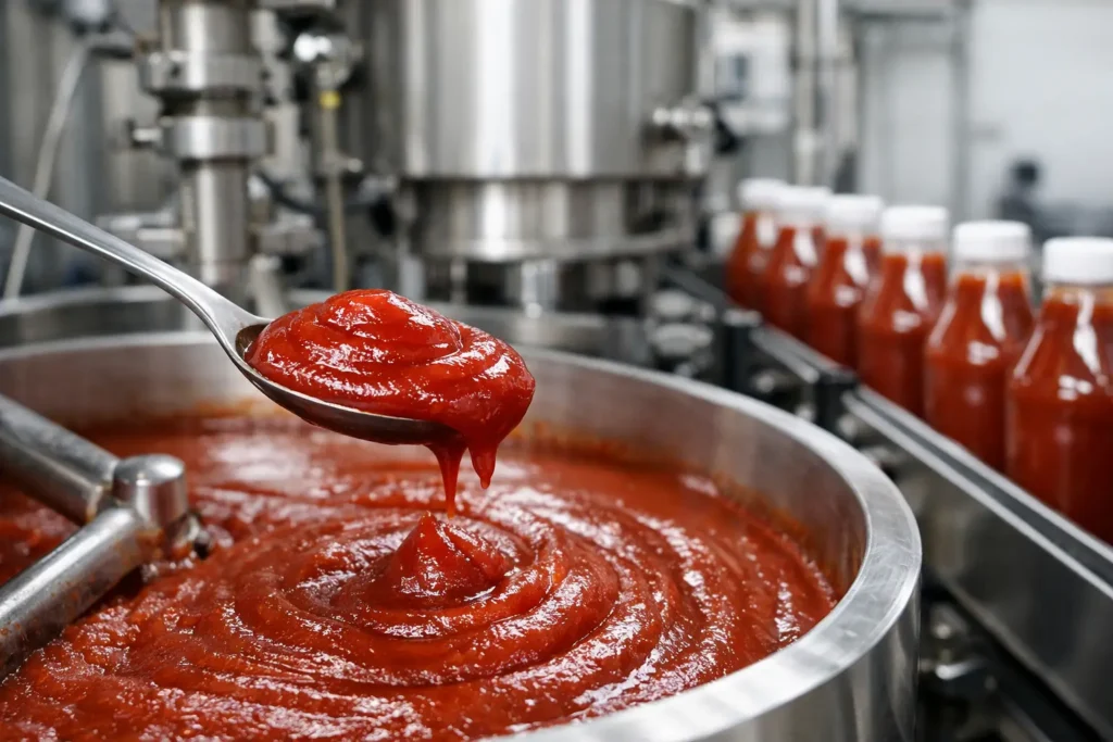 How to Improve Ketchup Texture at Production Scale