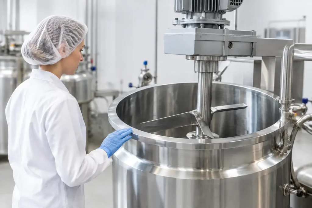 Sanitary Mixer Design Guide for Food Plants