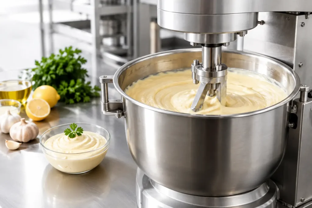 Best Mixers for Aioli Production at Scale